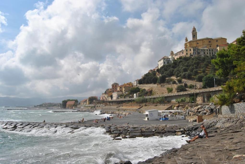 Apartmán Casa Del Sole Affacciato Sul Mare Cervo Exteriér fotografie
